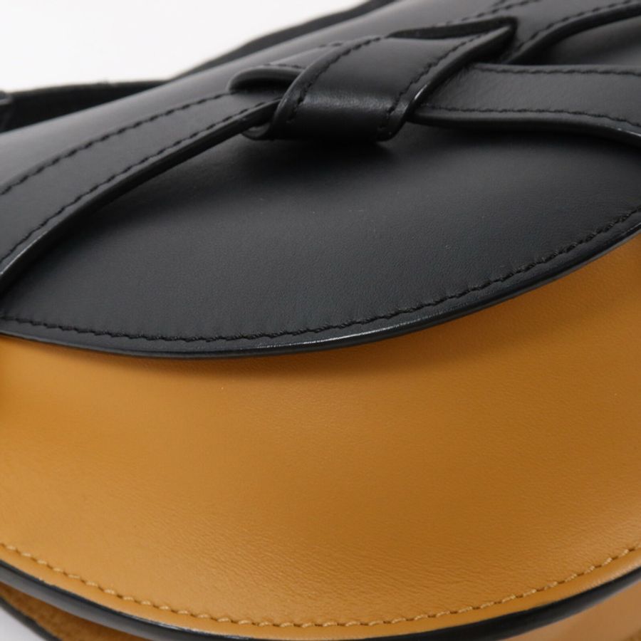LOEWE 牛皮皮革Gate Small肩背袋-11