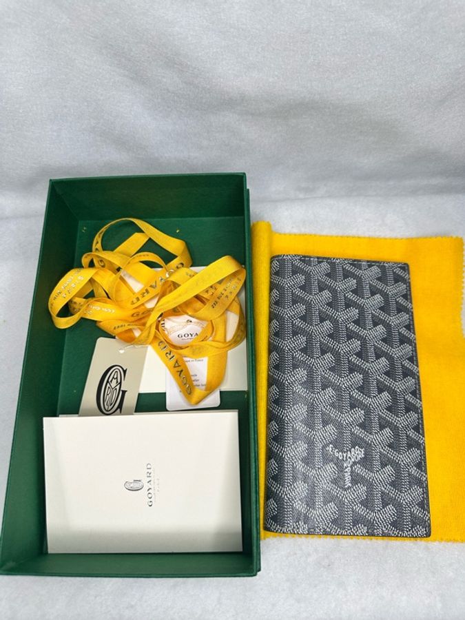 Goyard Saint-Pierre 灰色長銀包 對摺長夾 全套盒袋吊牌-4