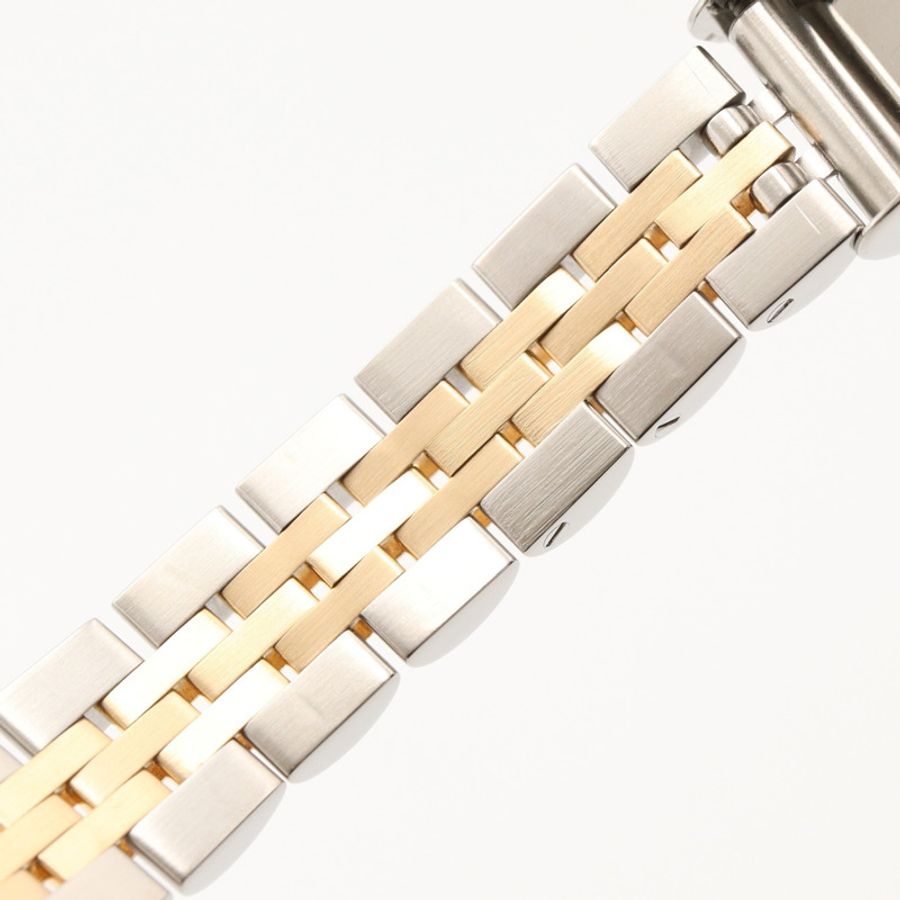 Rolex Datejust 10P 鑲鑽 T 字頭腕錶,18K(黃金)不鏽鋼錶殼,鑲鑽,女款,銀色錶盤,電腦控制,全新 69173G-13