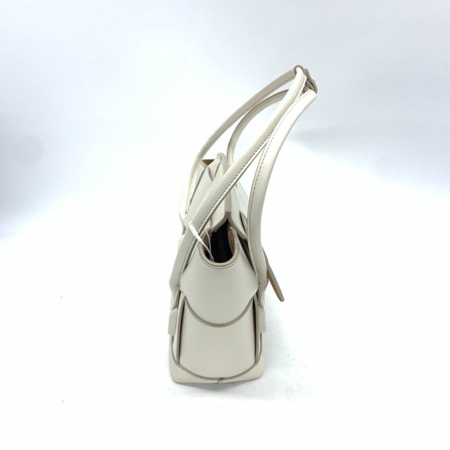 Bottega Veneta BV 白色 arco 編織 mini 手提包-2