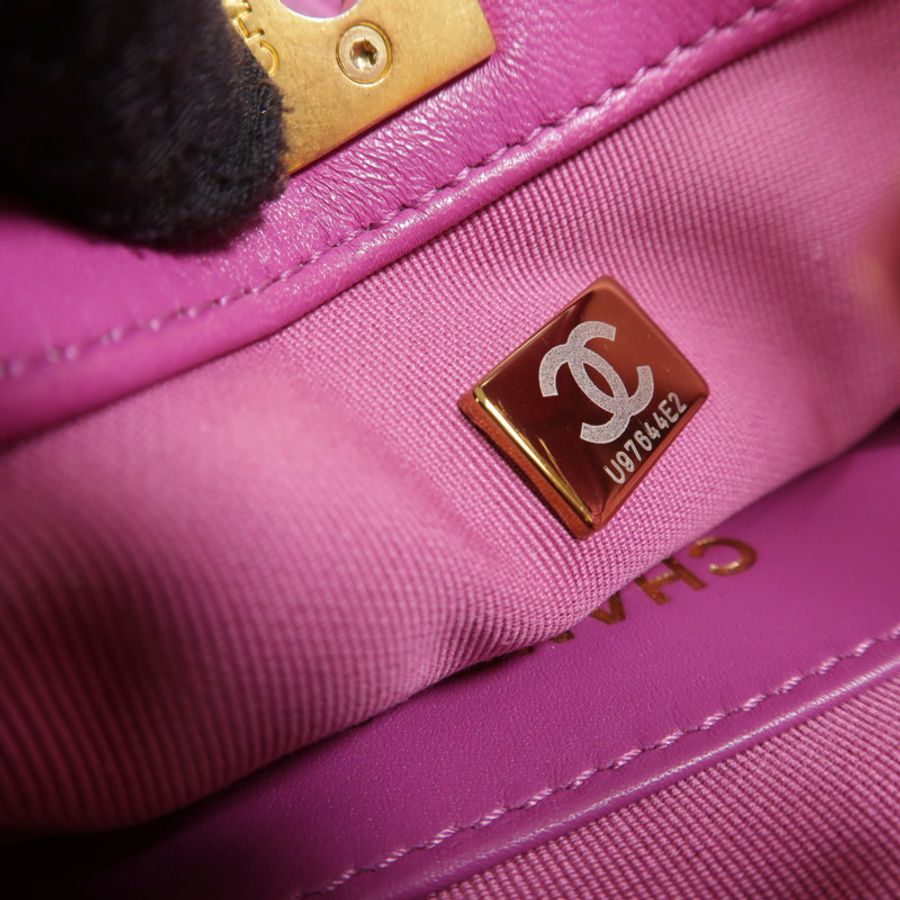 CHANEL 羊皮皮革Hobo Bag鏈帶肩背袋-6