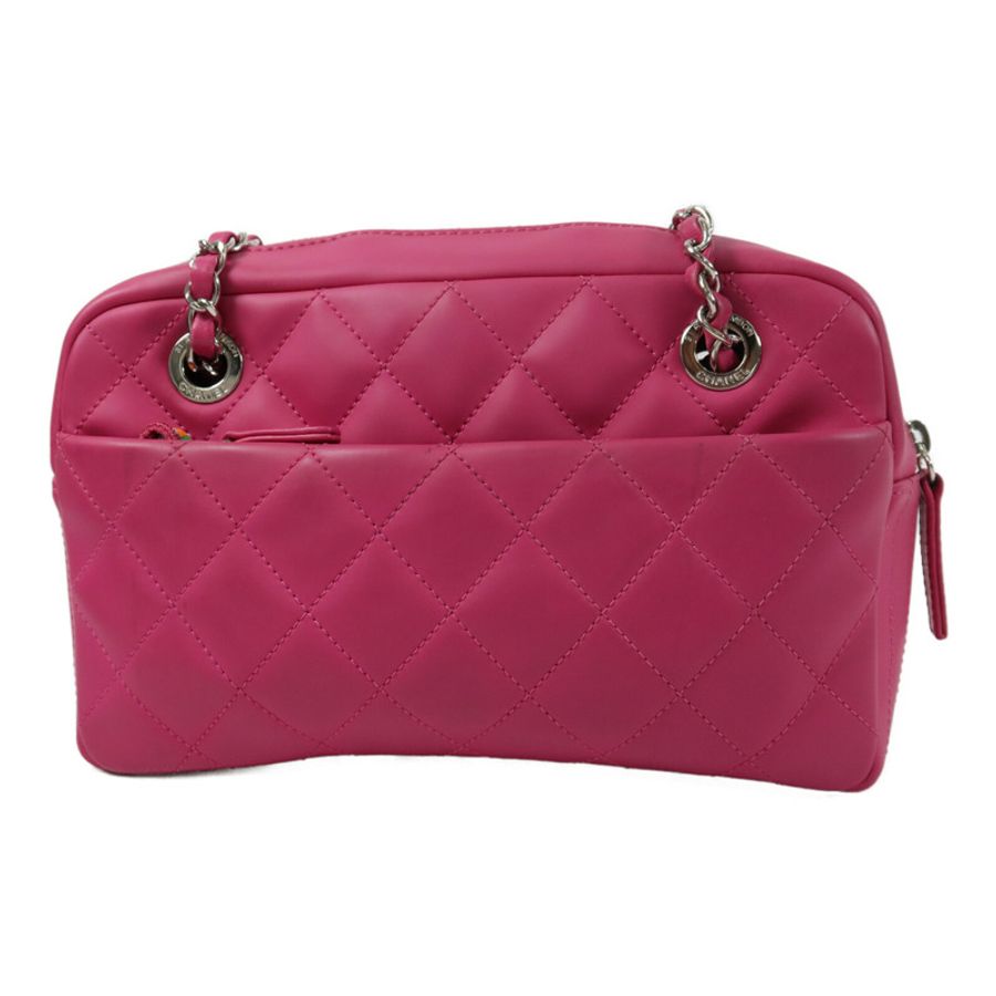 CHANEL Rubber Coco Rain Camera Bag鏈帶肩背袋-1