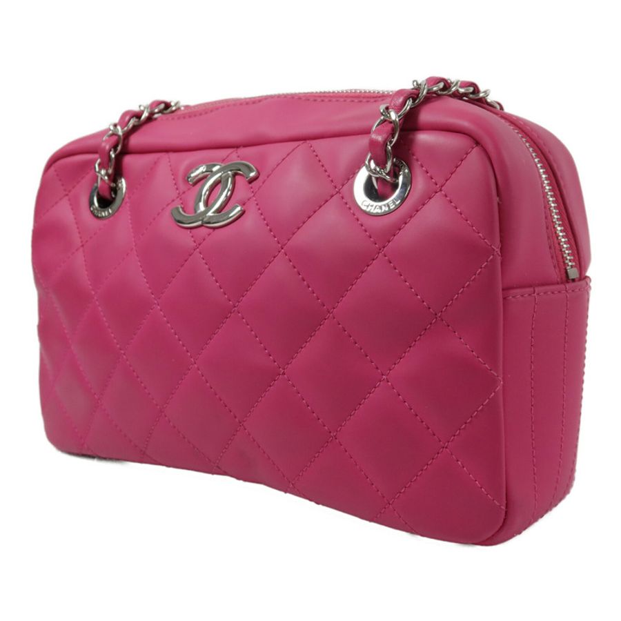 CHANEL Rubber Coco Rain Camera Bag鏈帶肩背袋-2