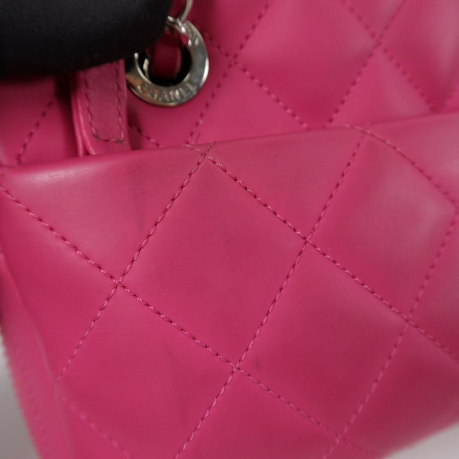 CHANEL Rubber Coco Rain Camera Bag鏈帶肩背袋-17