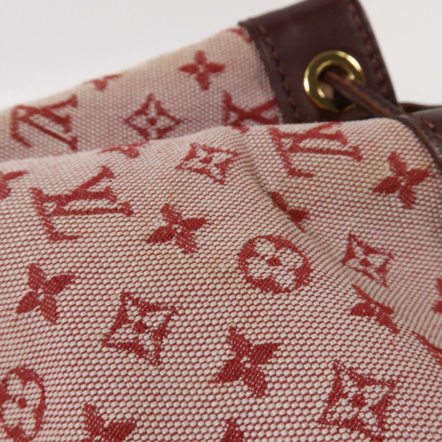 LOUIS VUITTON Monogram Mini Lin Noelie手挽袋-16