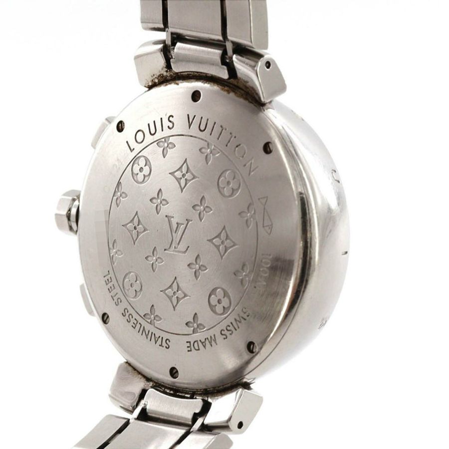 路易威登 Tambour 計時碼錶 Q1121 SS 自動腕錶-4