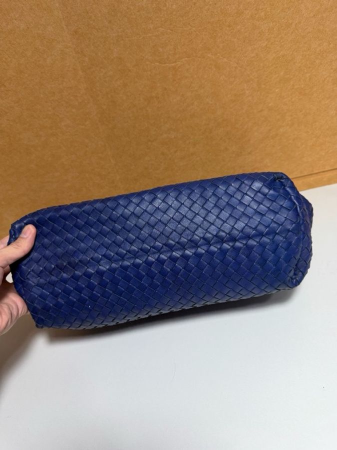 Bottega Veneta 葆蝶家Bv 藍紫色雙橋 底長33×28cm-5