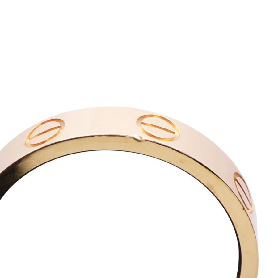 Cartier 卡地亞 Mini Love 戒指 18K玫瑰金 B4085200-6