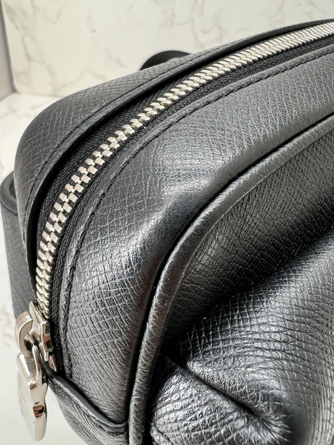 香緹國際精品 LV 黑老花腰包 1300-6