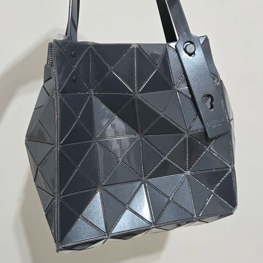 Issey Miyake 三宅一生 Bao Bao 非常稀有 大號結晶鑽石包 灰黑色-4