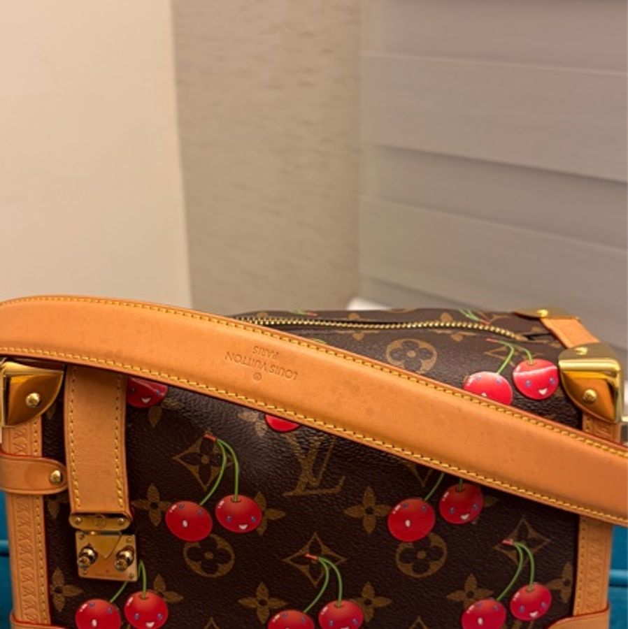 LV Sidetrunk 櫻桃 村上隆聯名 稀有 出清-10