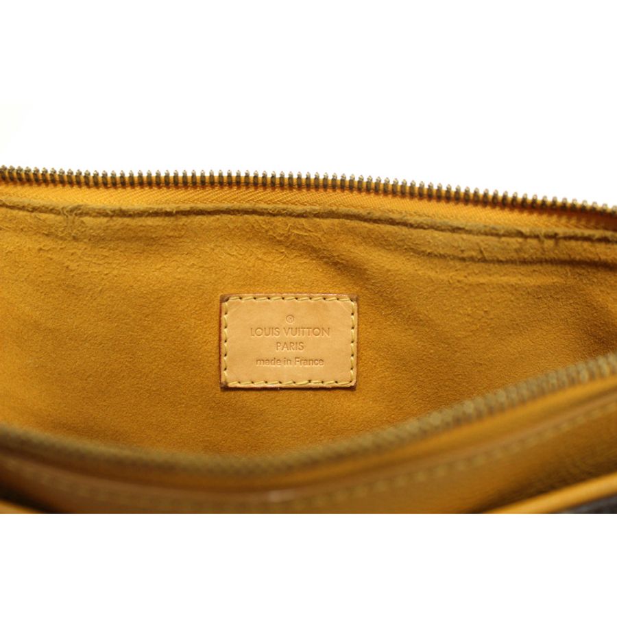 Louis Vuitton Classic Monogram with Safran Leather Pallas MM Handbag-24