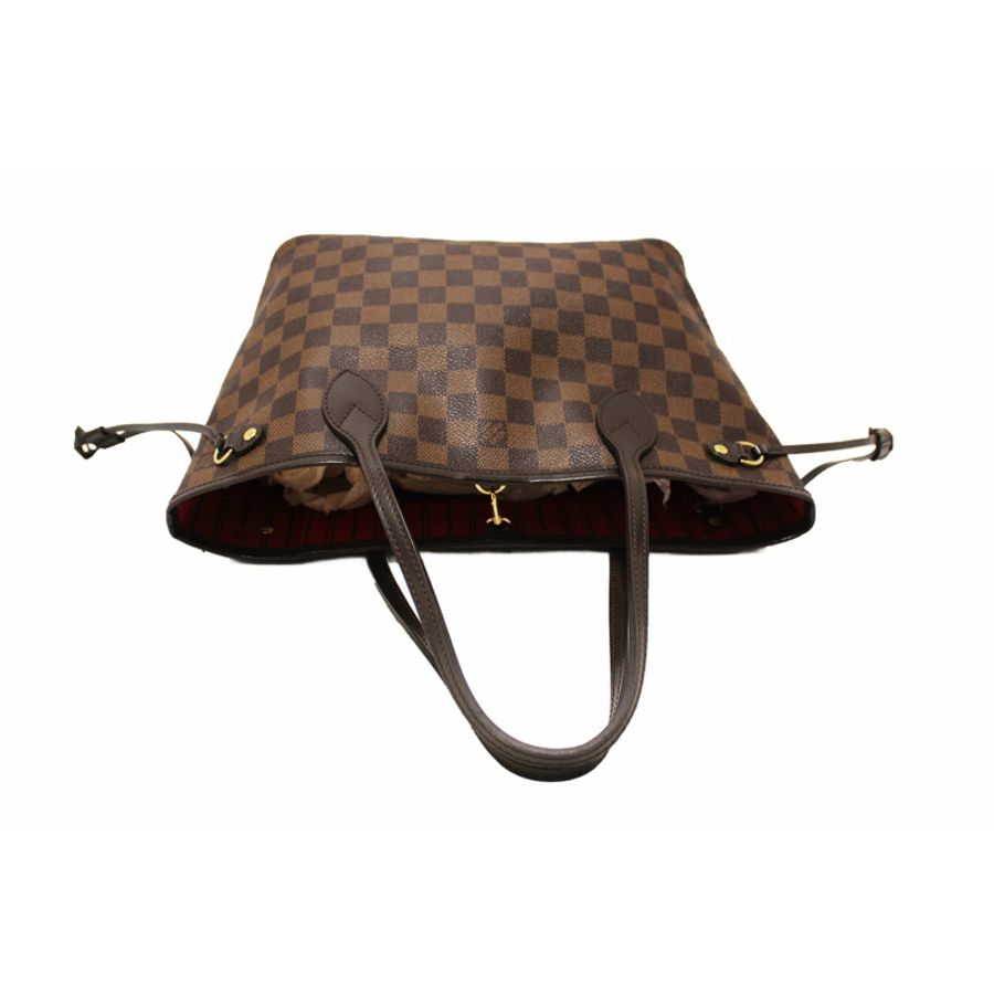 Louis Vuitton Damier Ebene Neverfull PM Tote Bag-4