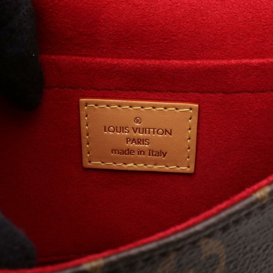 【再降價】棕色 原花 帆布 Tambourin 肩背包【LOUIS VUITTON LV 路易威登】 M44860-3