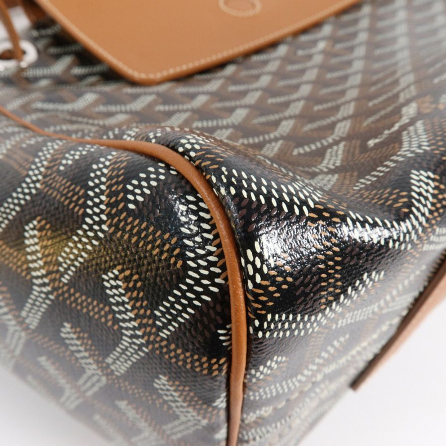 GOYARD 塗層帆布Rouette PM肩背袋-10
