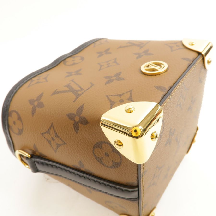 LOUIS VUITTON Monogram Reverse Noe Purse LV Charms金扣肩背袋-12