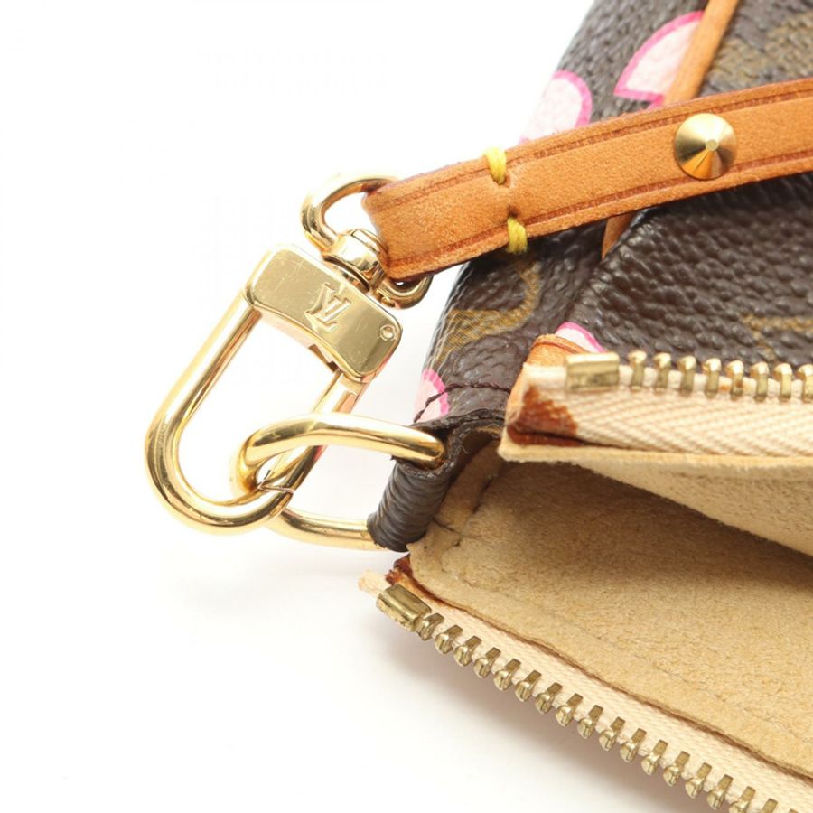 路易威登 Pochette Accessoires Monogram Cherry Blossom 手提包 M92006 帆布-5