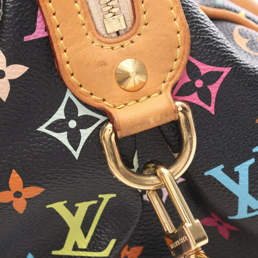 路易威登 Courtney MM 單肩斜背包 M45642 Monogram Multicolore-11