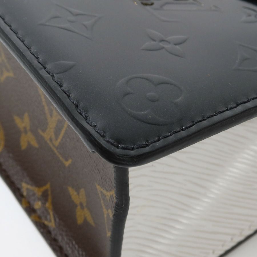 LOUIS VUITTON Monogram/Epi/Monogram Vernis Spring Street金扣手挽肩背兩用袋-11