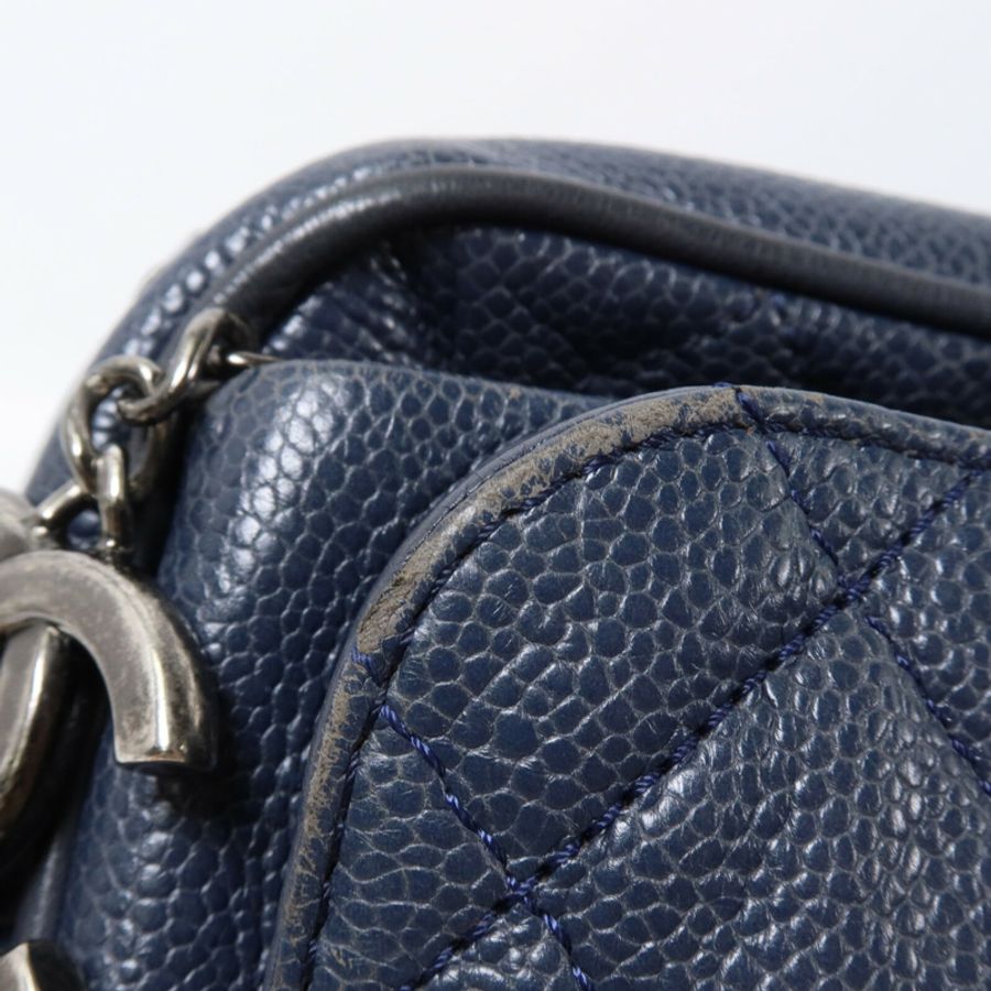 CHANEL 牛皮皮革Shoulder Bag鏈帶肩背袋-16