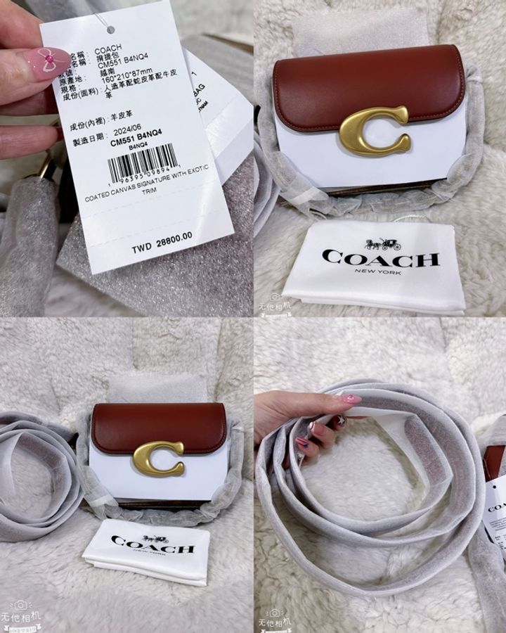 未使用 Coach Idol肩背包（原價28800元）-1