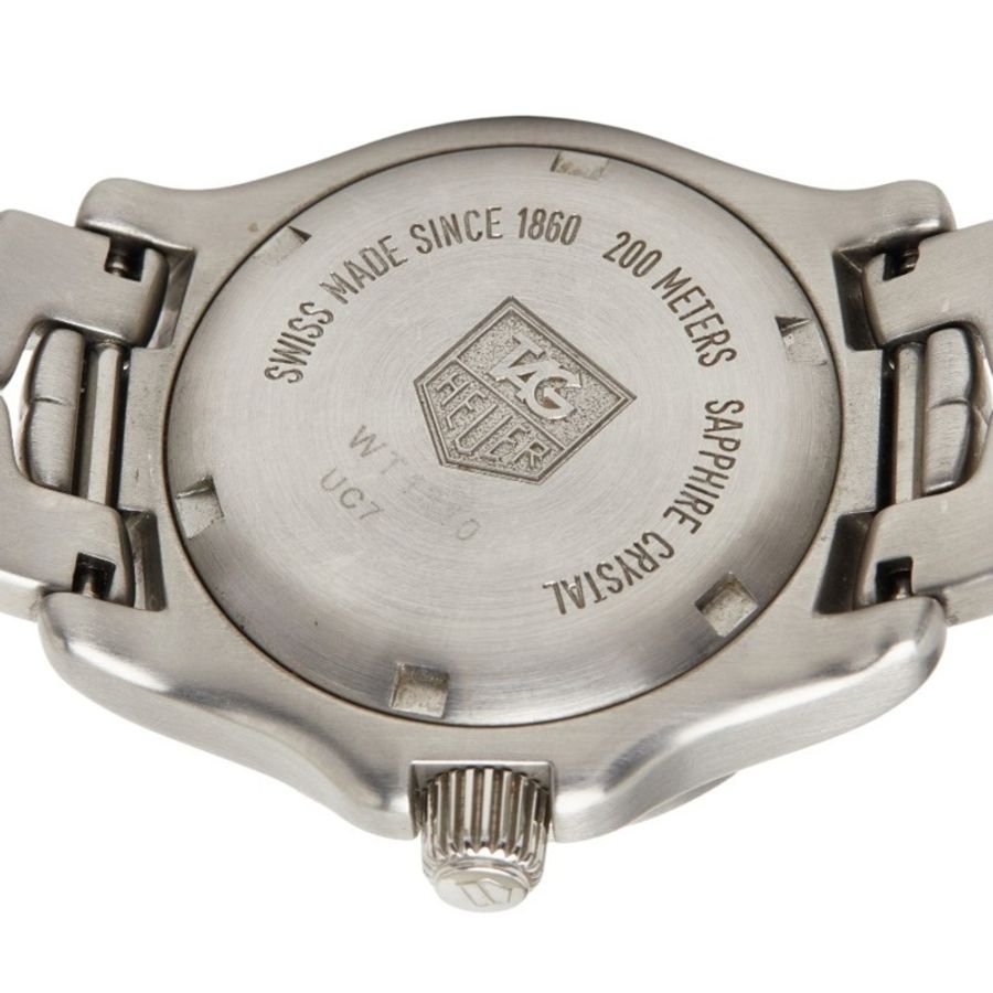 TAG Heuer Link WT1310 石英腕錶,黑色錶盤,不鏽鋼錶殼,女款-5