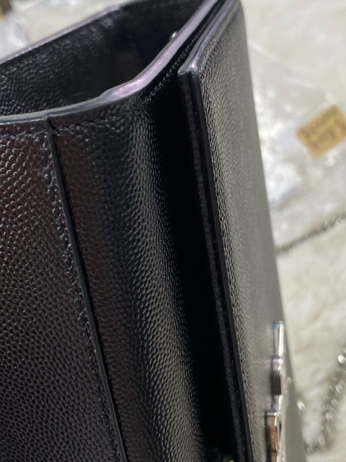 YSL 聖羅蘭 流蘇 kate 黑銀-5