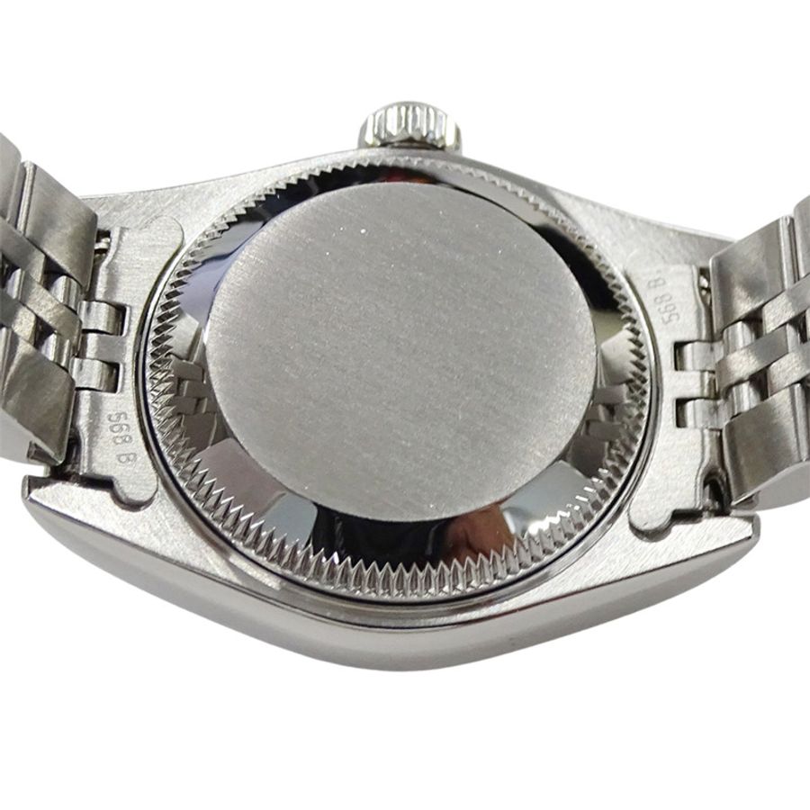 Rolex Datejust 79174 K 字頭女錶，品牌名稱，自動上鍊，不銹鋼 (SS)，白金 (WG)，銀色，藍色，羅馬數字。-6