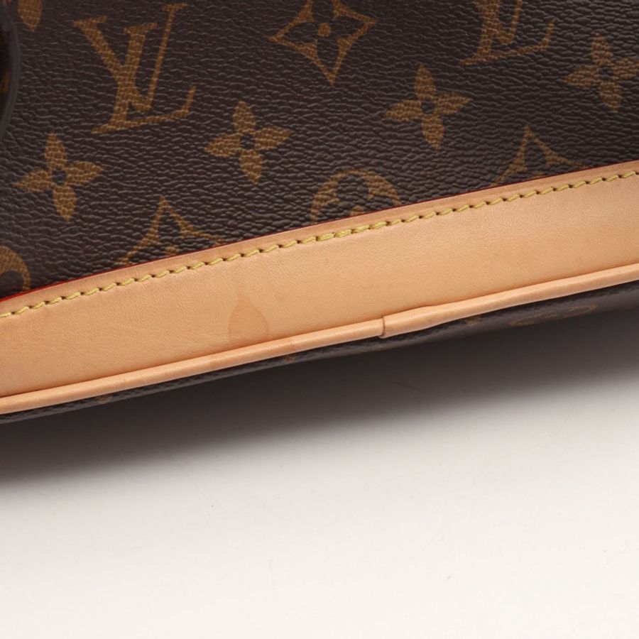 路易威登 MontsourisPM 雙肩包 M11198 Monogram 帆布 二手 女士-7
