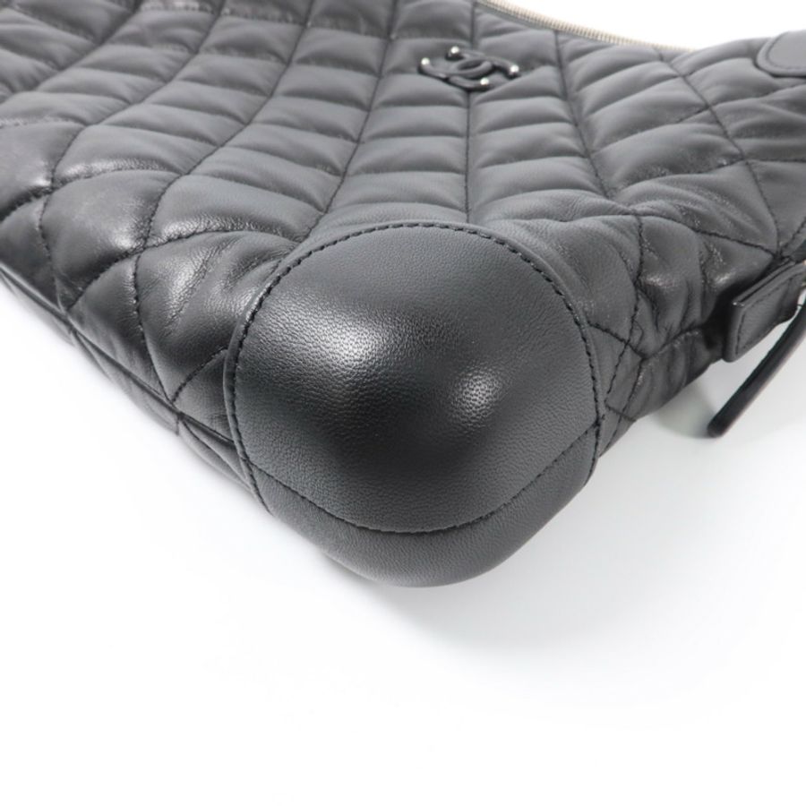 CHANEL 羊皮皮革Classic Trunk Pouch手拿包-12