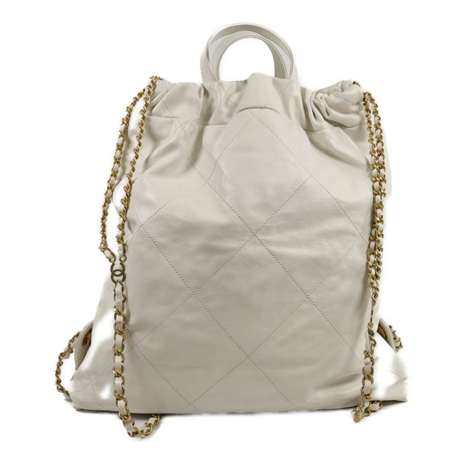 CHANEL 牛皮皮革Chanel 22 Backpack背包-1