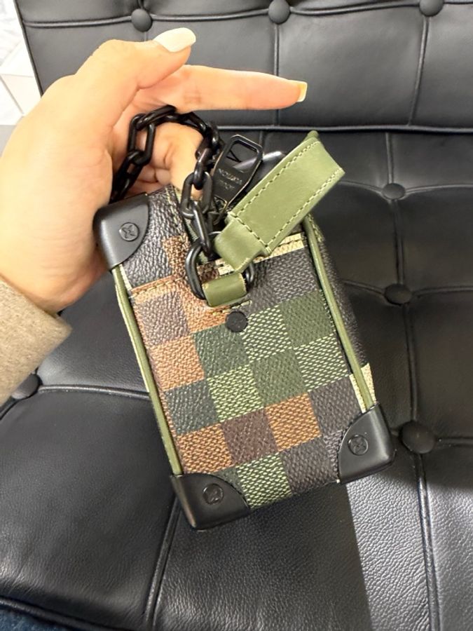 路易威登/Louis Vuitton Soft Trunk Damoflage 涂层帆布-2