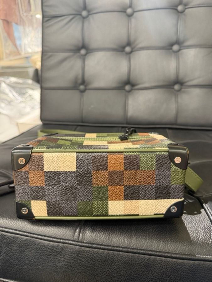 路易威登/Louis Vuitton Soft Trunk Damoflage 涂层帆布-3