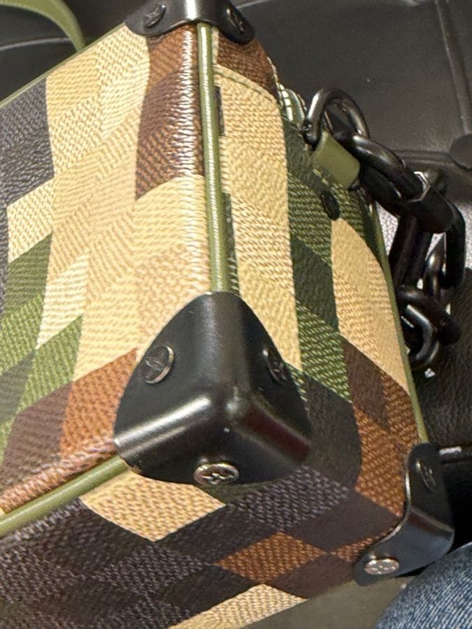 路易威登/Louis Vuitton Soft Trunk Damoflage 涂层帆布-6