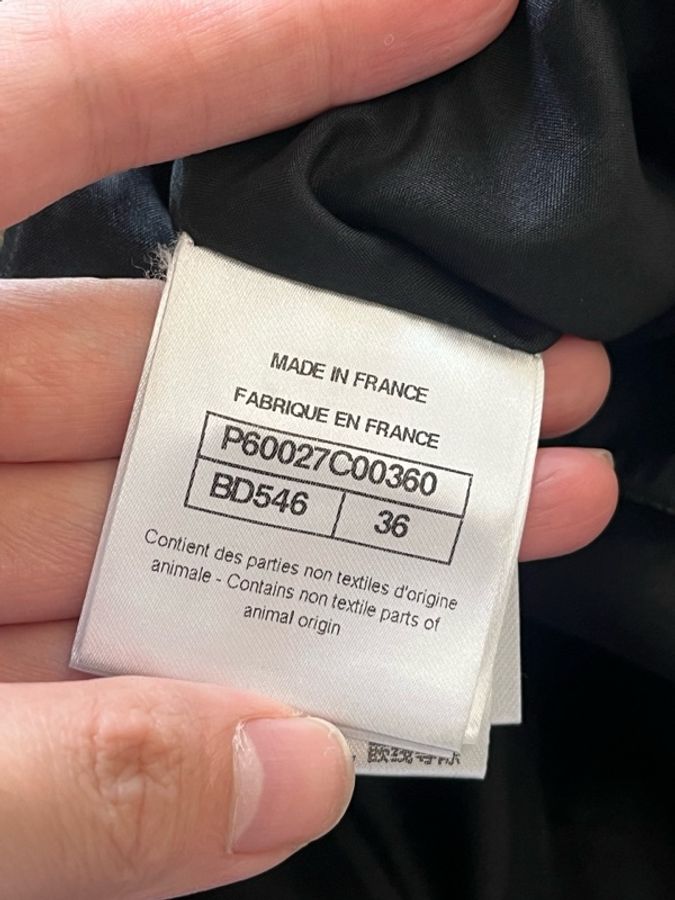 Chanel 18k森林系列黑金阔腿皮裤fr36~~-3