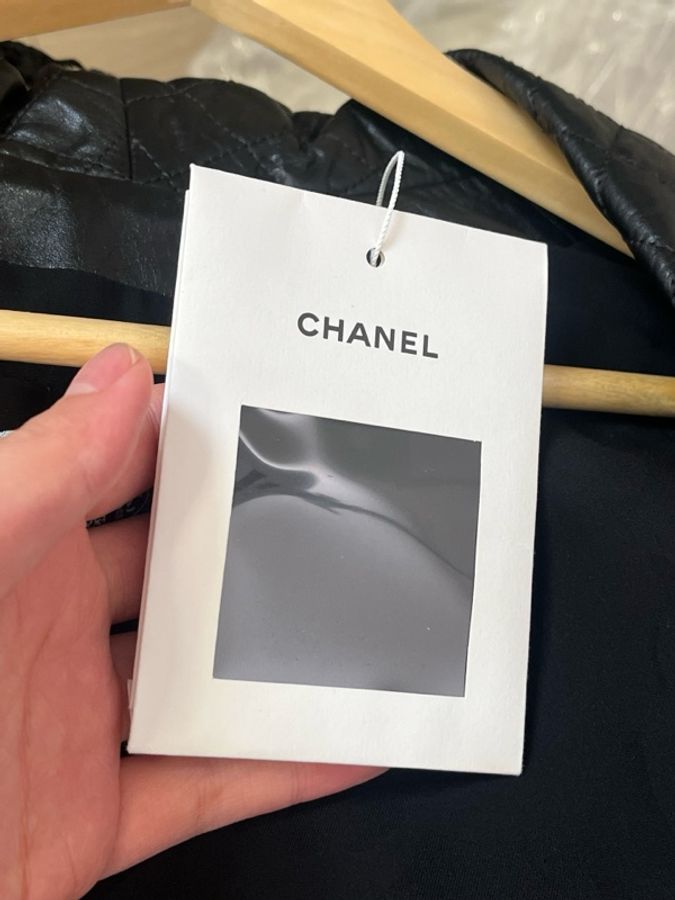 Chanel23A达喀尔系列黑色蕾丝斗篷fr38~~-3