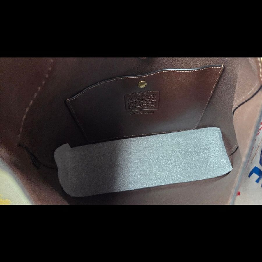 <全新閒置品>Coach Brooklyn 28 楓葉棕 (送內膽包 價值500)-8