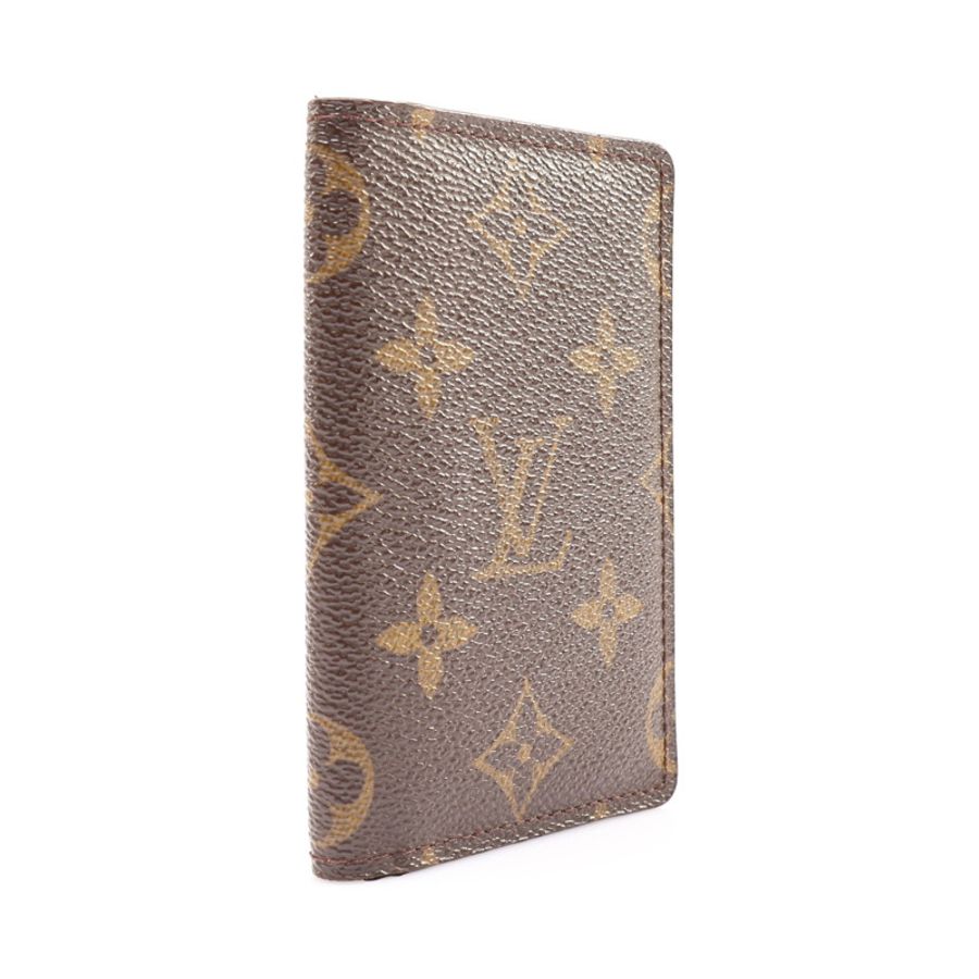 LOUIS VUITTON LV 路易威登 名片夾 棕色 原花帆布 M61732 M61732-1