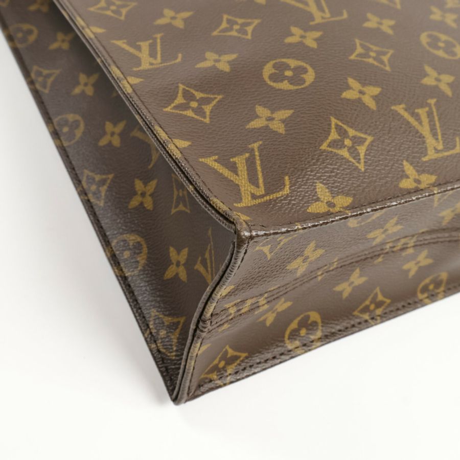 LOUIS VUITTON Monogram Sac Plat手挽袋-11