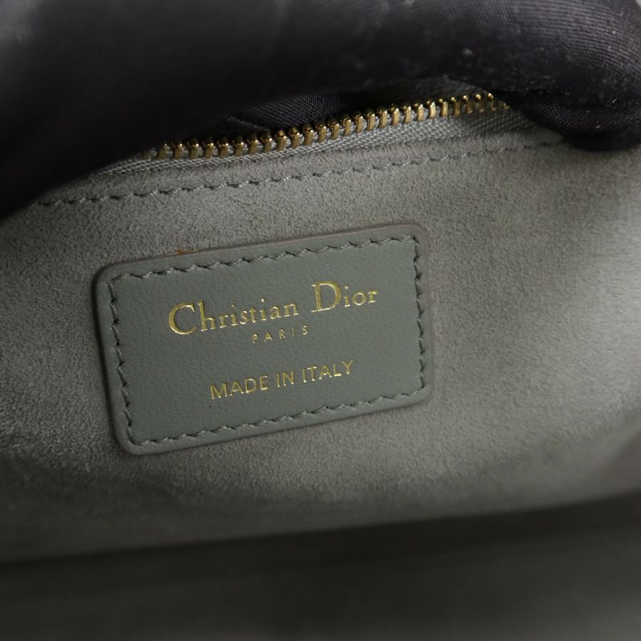 Dior 羊皮皮革Lady Dior Large手挽袋-7