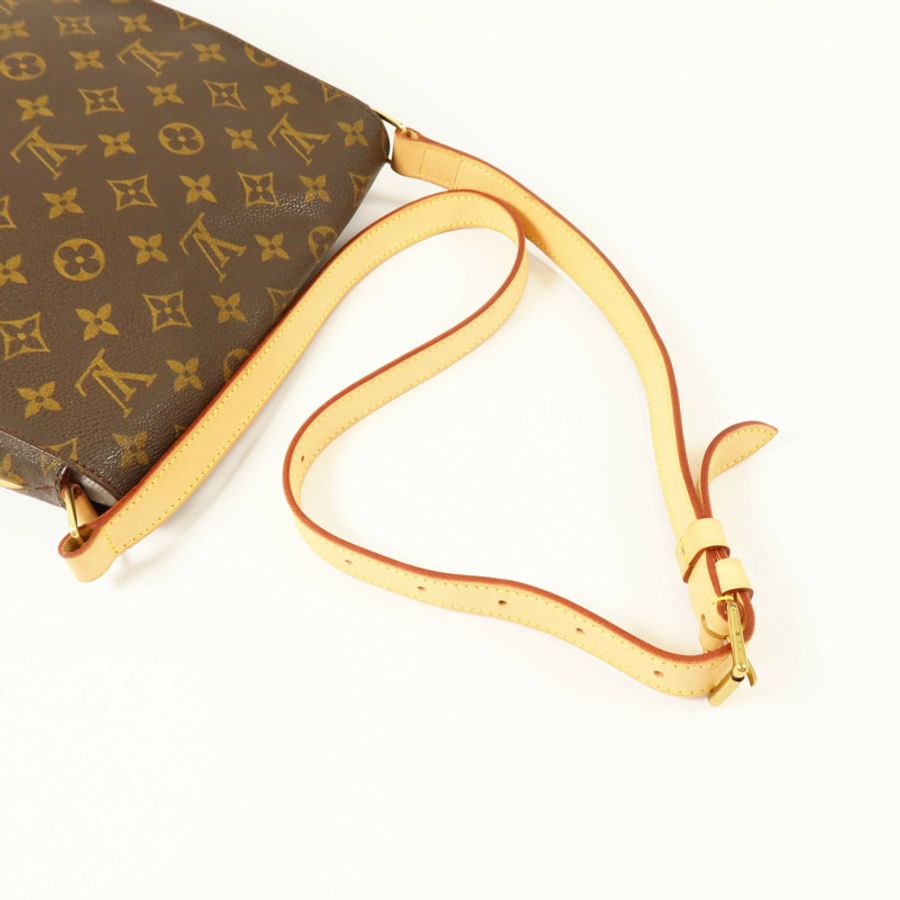 LOUIS VUITTON Monogram Musette金扣肩背袋-7