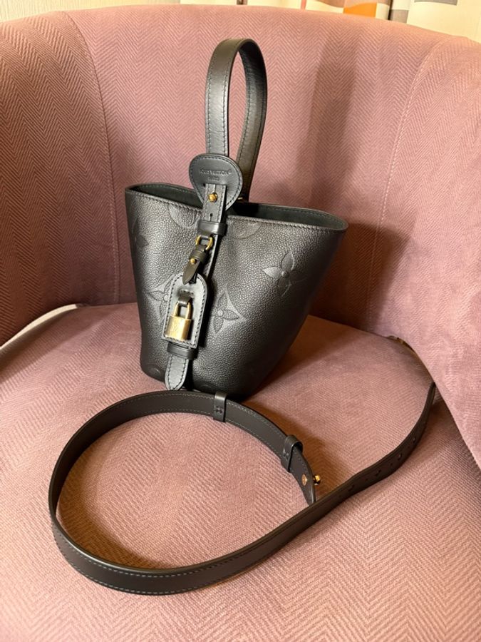 Louis Vuitton All in BB黑色真皮款-0