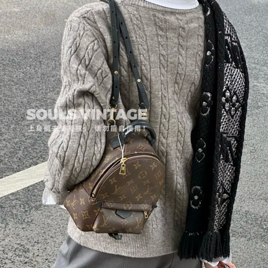 (極新🎁) LV M44873 Mini小書包 後背包+斜背包-27