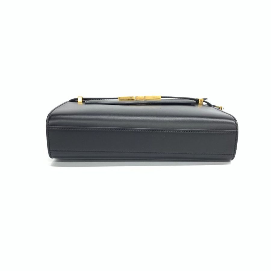 Saint Laurent YSL 曼哈頓 黑金 小號 肩背包-4