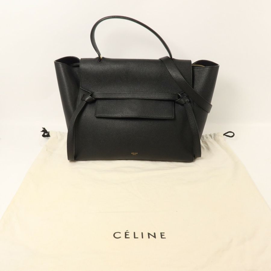 CELINE 牛皮皮革Belt Bag手挽肩背兩用袋-8
