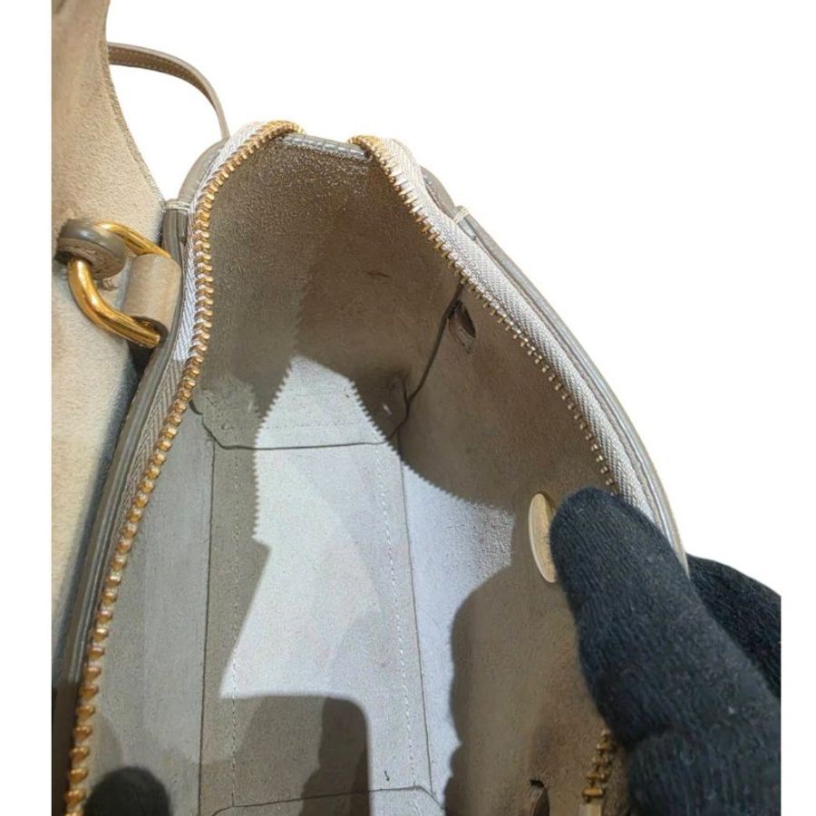 【美收精品】CELINE 經典粒面小牛皮 Pico Belt 鯰魚包 / 兩用手提斜背包 7-137【隔月月中將轉賣至日本 上架期限30天】-9
