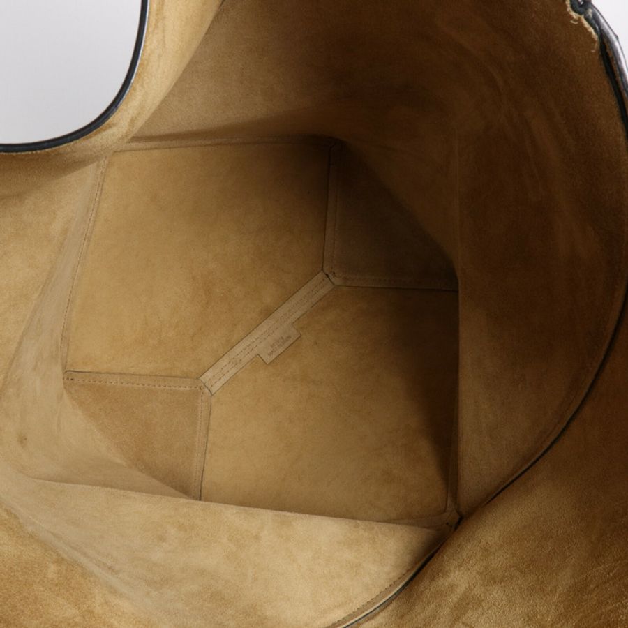 LOEWE 牛皮皮革Puzzle Fold Medium肩背袋-4