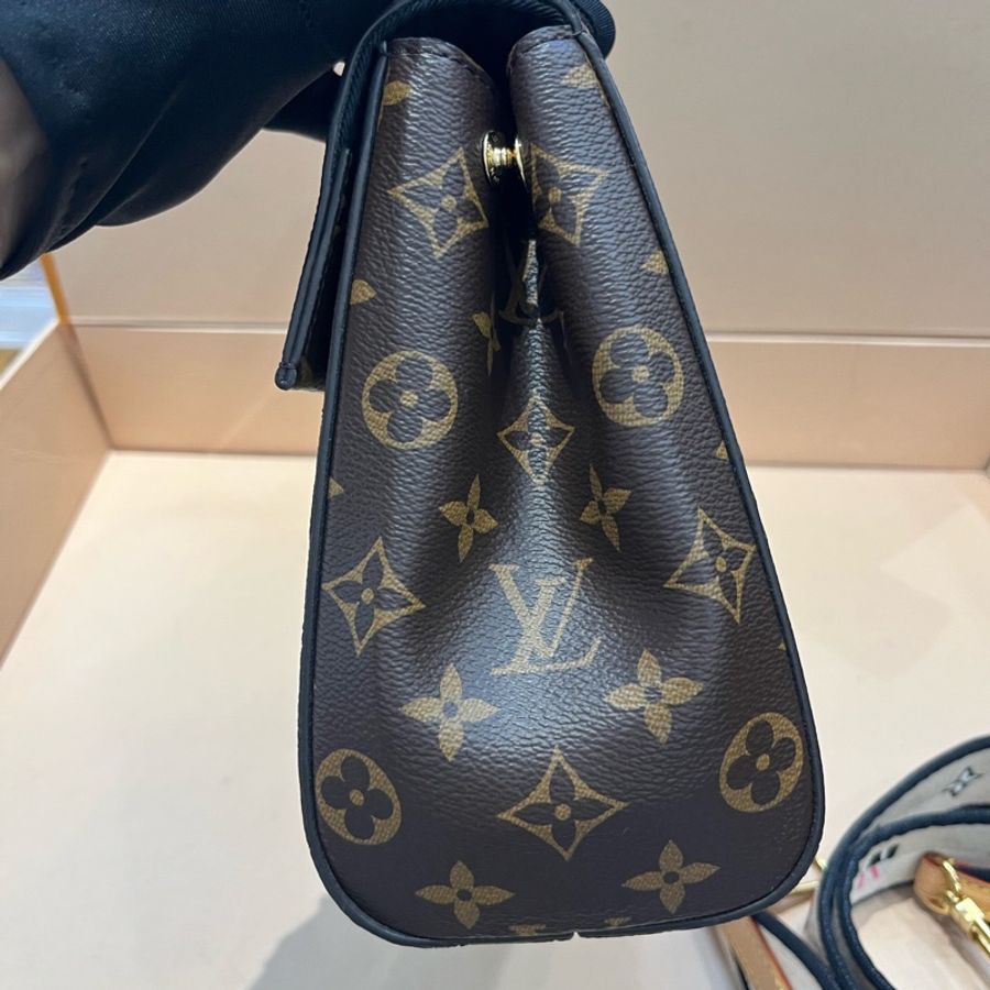 路易威登 Louis Vuitton Cluny Bb MMonogram 塗層帆布 28 x 20 x 10-4