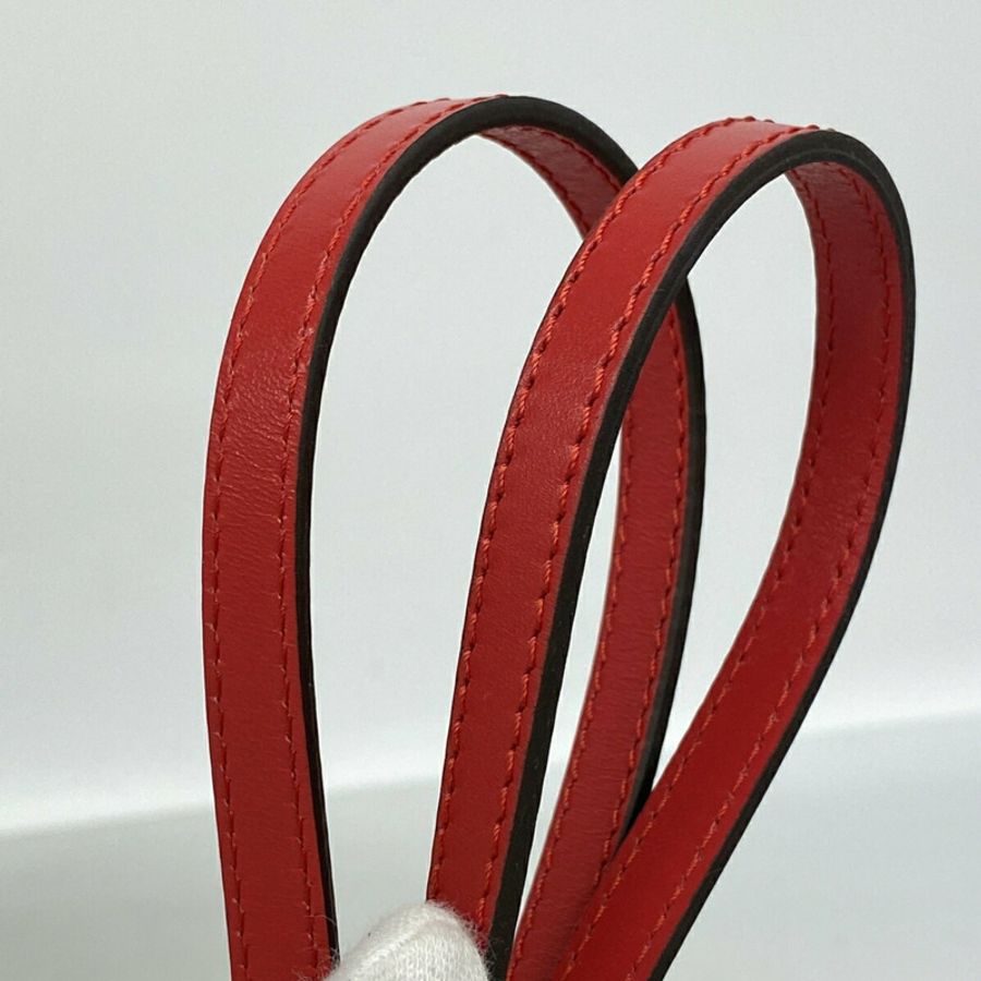 路易威登包款、背包、日用背包 - Monogram Denim Palm Springs 迷你雙肩包 M45043 藍紅色 女款 OP026084-7