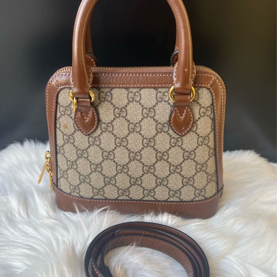 Gucci/古馳  horsebit1955馬銜扣貝殼包-1
